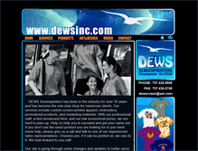 Tablet Screenshot of dewsinc.com